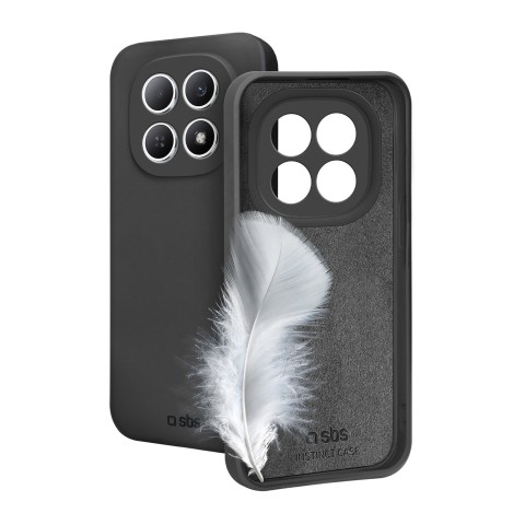 
„Xiaomi Redmi Note 15 Pro+ Instinct“ dėklas – juodas
