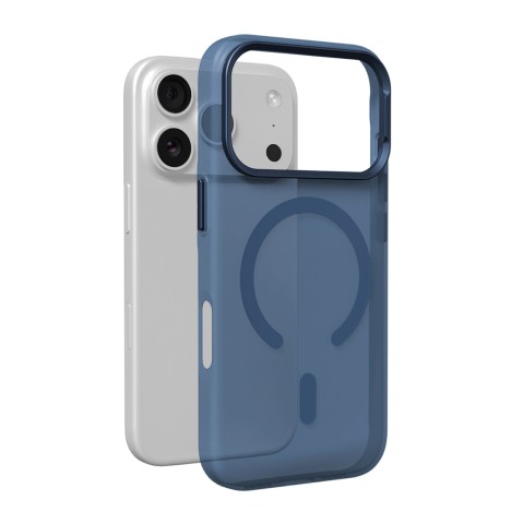 
„iPhone 17 Pro“ „Lightfeel MagSafe“ dėklas – permatomas mėlynas
