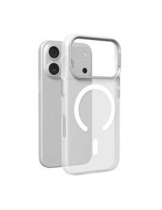 
„iPhone 17 Pro“ „Lightfeel MagSafe“ dėklas – permatomas baltas
