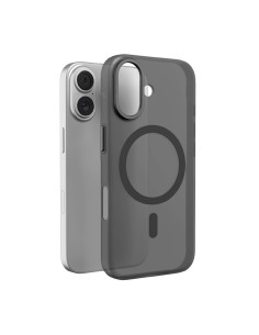 
„iPhone 17 Lightfeel MagSafe“ dėklas – permatomas juodas
