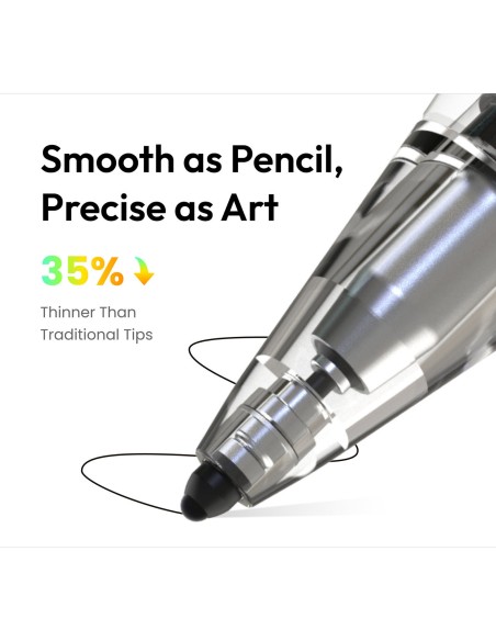 
„Pencil Air 8 Pro“ / „Pencil Air 8 Pro X“ rašiklių antgaliai – skaidrūs
