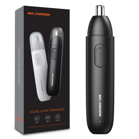 
USB-C nosies, ausų ir antakių kirptuvas – juodas
