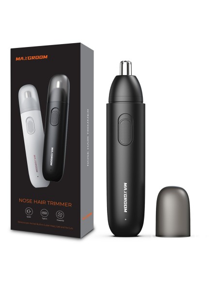 
USB-C nosies, ausų ir antakių kirptuvas – juodas

