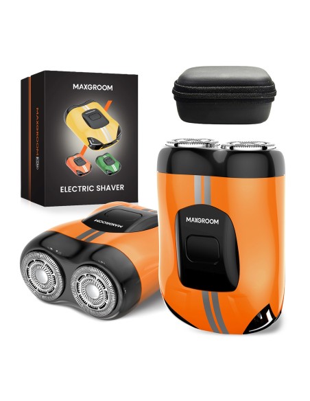 
Elektrinis skustuvas 400mAh IPX7 - oranžinis
