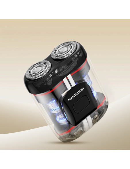
Elektrinis skustuvas 400mAh IPX7 - oranžinis
