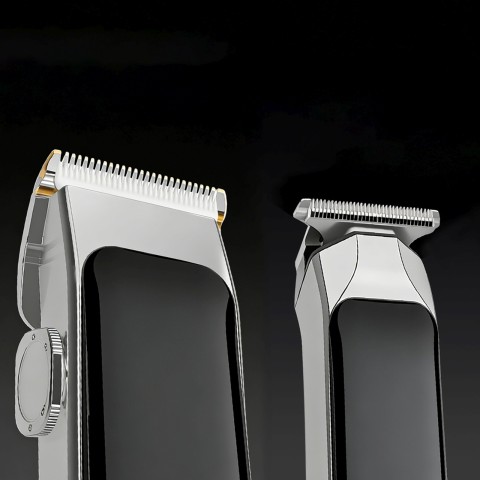 
Plaukų kirpimo mašinėlė su 7 LED antgaliais, USB-C - rinkinys

