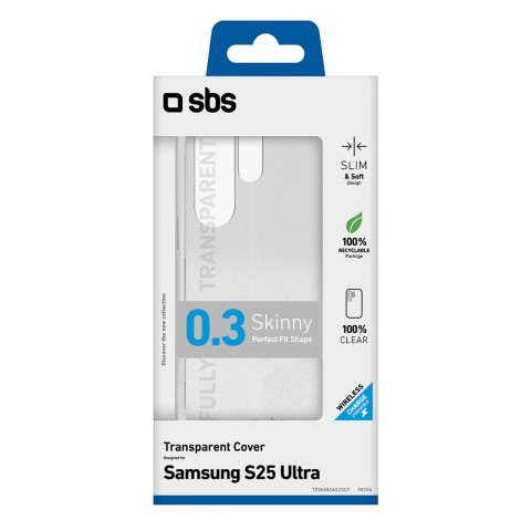 
„Samsung Galaxy S25“ itin plonas dėklas – skaidrus
