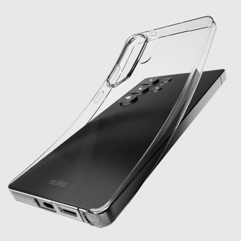 
„Samsung Galaxy S25“ itin plonas dėklas – skaidrus
