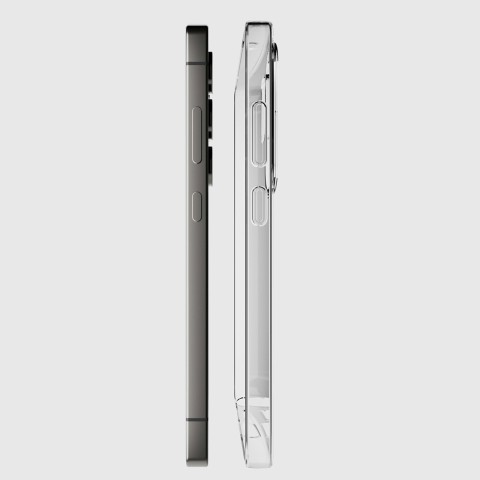 
„Samsung Galaxy S25“ itin plonas dėklas – skaidrus
