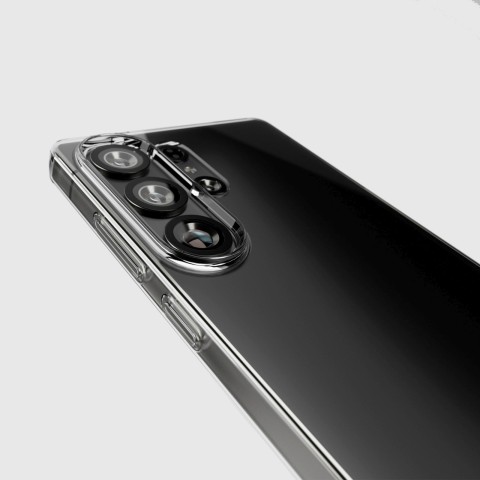 
„Samsung Galaxy S25“ itin plonas dėklas – skaidrus
