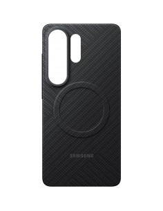 
„Samsung Galaxy S26 Ultra“ „Samsung Carbon“ tipo dėklas su magnetu „MagSafe“ – juodas
