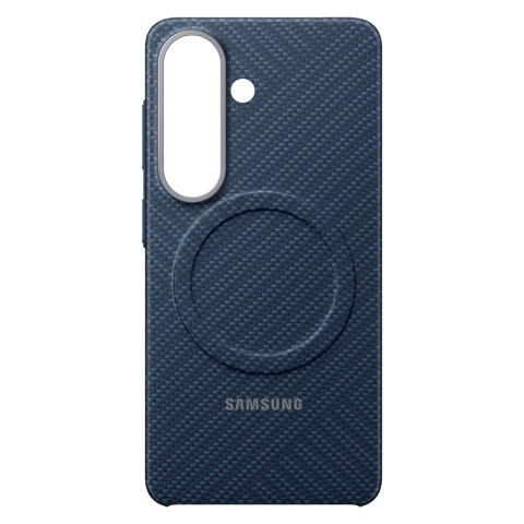 
„Samsung Galaxy S26“ „Samsung Carbon“ tipo „MagSafe“ dėklas su magnetu – mėlynas
