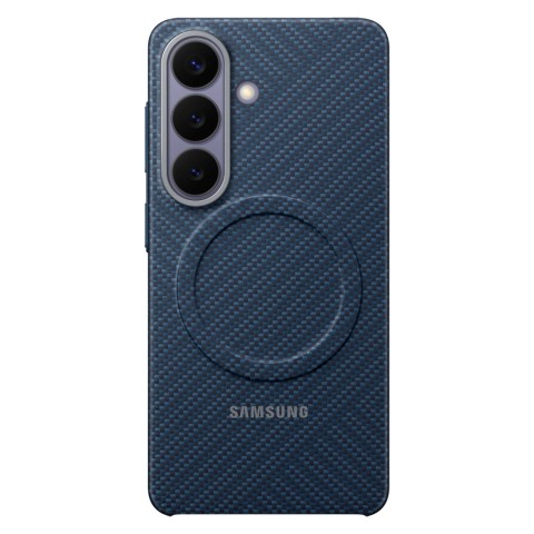 
„Samsung Galaxy S26“ „Samsung Carbon“ tipo „MagSafe“ dėklas su magnetu – mėlynas
