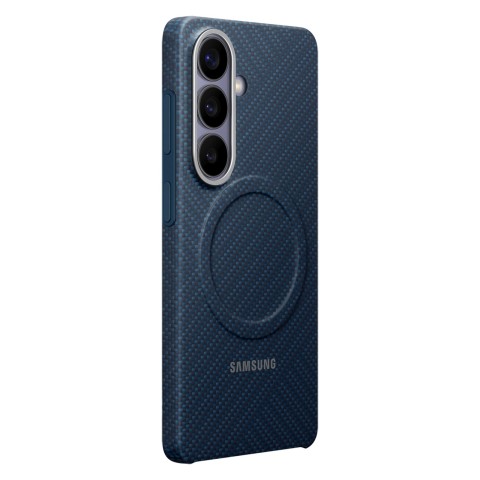 
„Samsung Galaxy S26“ „Samsung Carbon“ tipo „MagSafe“ dėklas su magnetu – mėlynas
