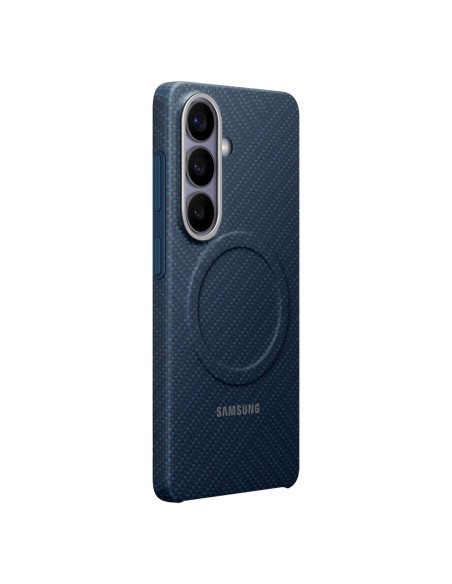 
„Samsung Galaxy S26“ „Samsung Carbon“ tipo „MagSafe“ dėklas su magnetu – mėlynas
