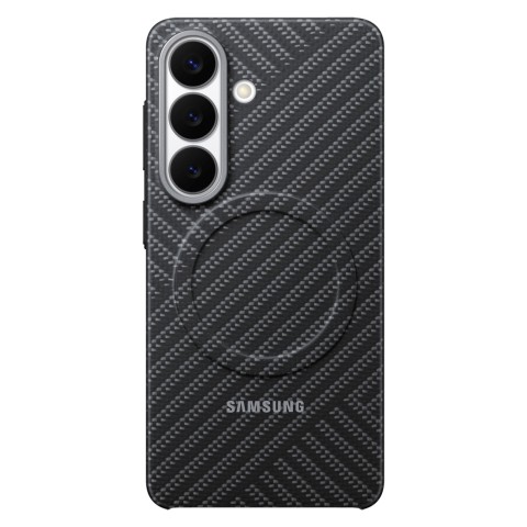 
„Samsung Galaxy S26“ „Samsung Carbon“ tipo „MagSafe“ dėklas su magnetu – pilkas
