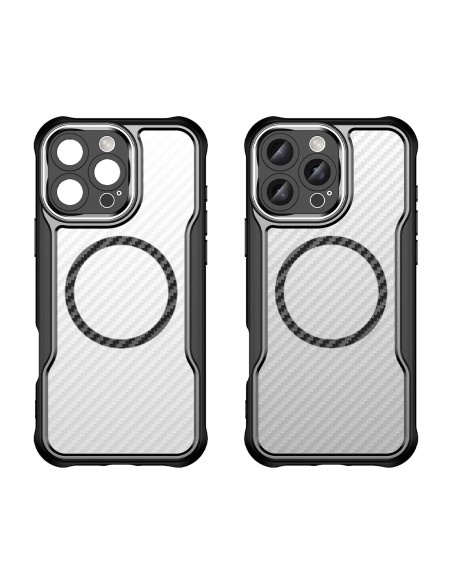 
„iPhone 16 Pro“ pirmaujančios serijos „MagSafe“ silikoninis dėklas – juodas
