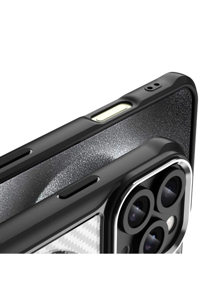 
„iPhone 16 Pro Max“ pirmaujančios serijos „MagSafe“ silikoninis dėklas – juodas
