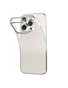 
Silikoninis dėklas, skirtas iPhone 16 Pro 03, nude spalvos - skaidrus
