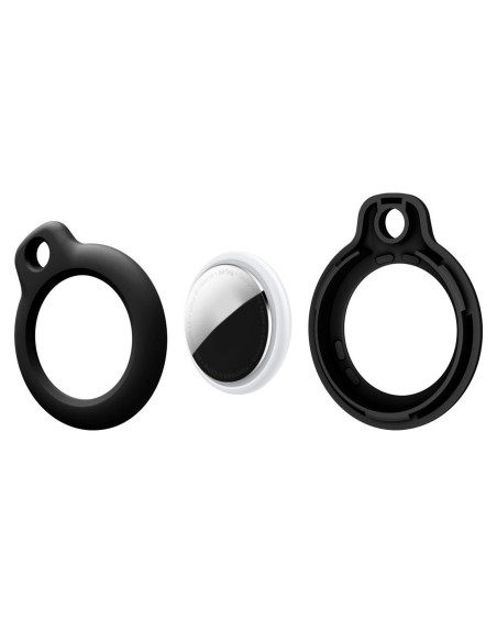 
„Apple AirTag“ raktų pakabuko dėklas, juodas - 2 vnt.
