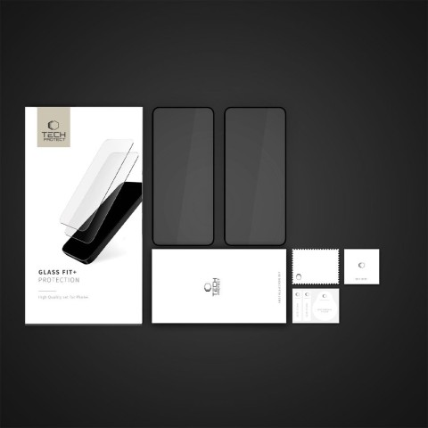 
Grūdintas stiklas Xiaomi Redmi Note 14 4G / 5G Glass Fit juodas - 2 vnt.
