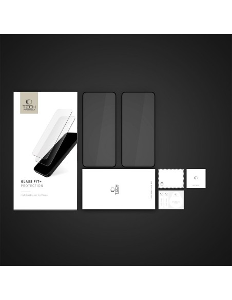 
Grūdintas stiklas Xiaomi Redmi Note 14 4G / 5G Glass Fit juodas - 2 vnt.
