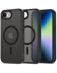 
„iPhone 16e / 17e MagMat MagSafe“ dėklas – matinės juodos spalvos
