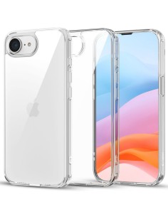 
„iPhone 16e / 17e FlexAir“ hibridinis dėklas – skaidrus
