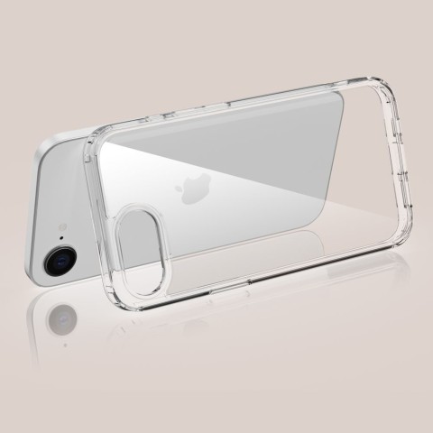 
„iPhone 16e / 17e FlexAir“ hibridinis dėklas – skaidrus
