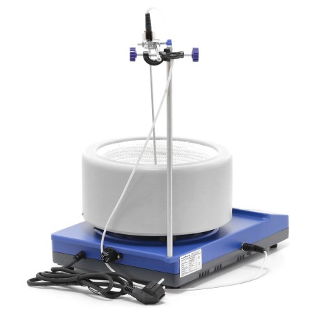 Laboratorinė šildymo mantija su magnetine maišykle + stovas 3 l 1800 aps./min 300 C Laboratorinė šildymo mantija su magnetine maišykle + stovas 3 l 1800 aps./min 300 C