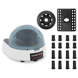 Laboratorinė plazmos centrifuga, skirta iki 32 mėgintuvėliams, 12000 aps./min., 30 W