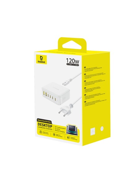 
„EnerFill FH21“ 120 W USB-A USB-C įkrovimo stotelė – balta
