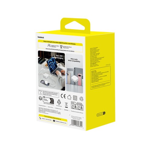 
„EnerFill FH21“ 120 W USB-A USB-C įkrovimo stotelė – balta
