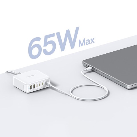 
„EnerFill FH21“ 120 W USB-A USB-C įkrovimo stotelė – balta
