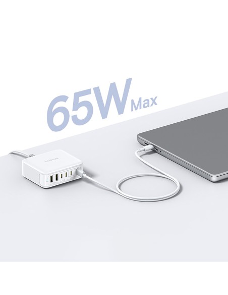 
„EnerFill FH21“ 120 W USB-A USB-C įkrovimo stotelė – balta
