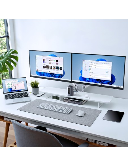 
ŠAKOTEKLIS 12 viename Įkrovimo stotelė USB-C USB-A HDMI RJ45 SD microSD 4K 60Hz PD 10Gb/ s
