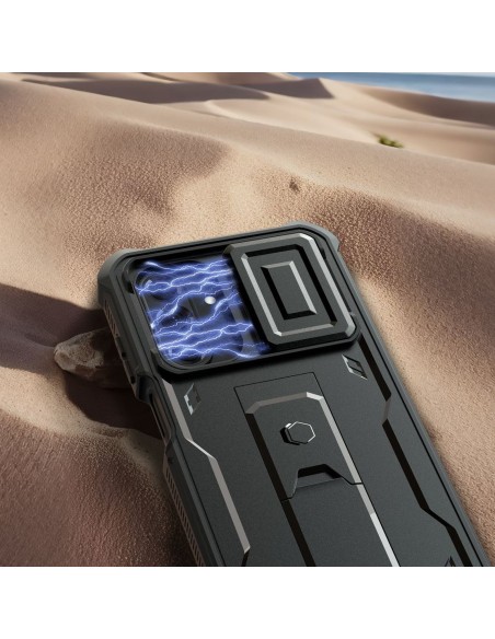 
Samsung Galaxy A17 4G / 5G Kevlar Cam+ dėklas - juodas
