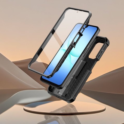 
Samsung Galaxy A17 4G / 5G Kevlar Cam+ dėklas - juodas
