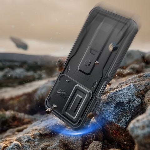 
Samsung Galaxy A17 4G / 5G Kevlar Cam+ dėklas - juodas
