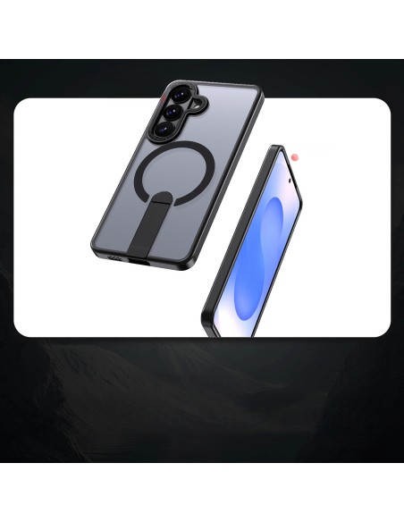 
„Samsung Galaxy A57“ dėklas su „Hybrid Armor X MagSafe“ stovu – juodas
