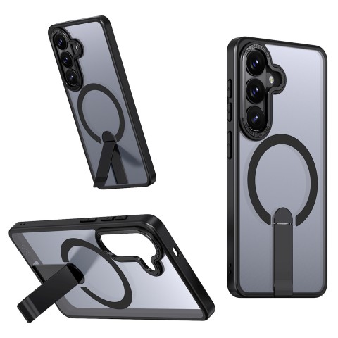 
„Samsung Galaxy A36 / A37“ dėklas su „Hybrid Armor X MagSafe“ stovu – juodas
