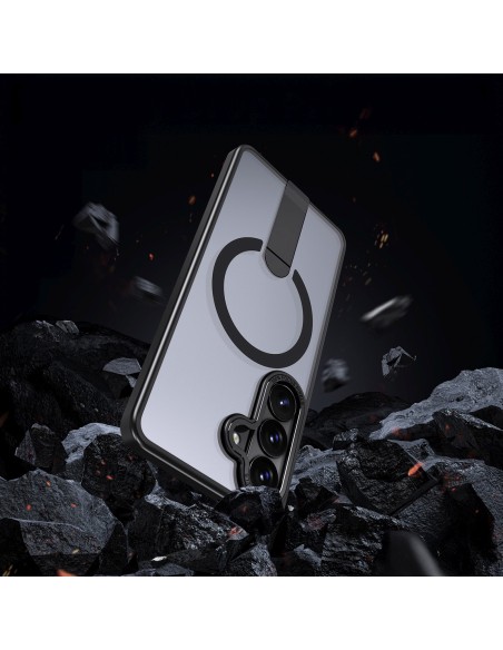 
„Samsung Galaxy A36 / A37“ dėklas su „Hybrid Armor X MagSafe“ stovu – juodas
