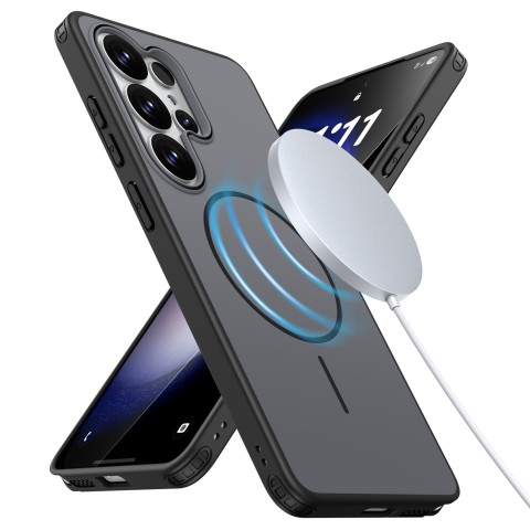 
„Samsung Galaxy S26 Ultra Hybrid Armor T“ dėklas – juodas
