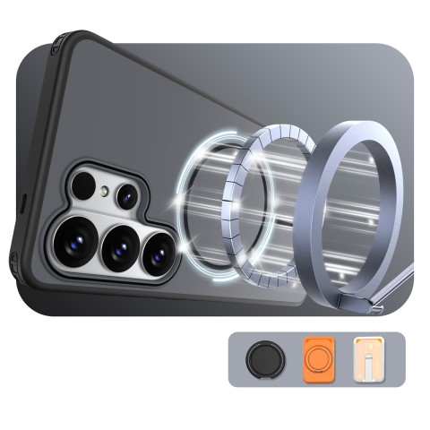 
„Samsung Galaxy S26 Ultra Hybrid Armor T“ dėklas – juodas
