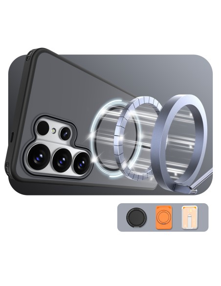 
„Samsung Galaxy S26 Ultra Hybrid Armor T“ dėklas – juodas
