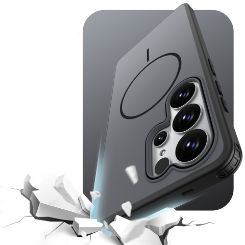 
„Samsung Galaxy S26 Ultra Hybrid Armor T“ dėklas – juodas
