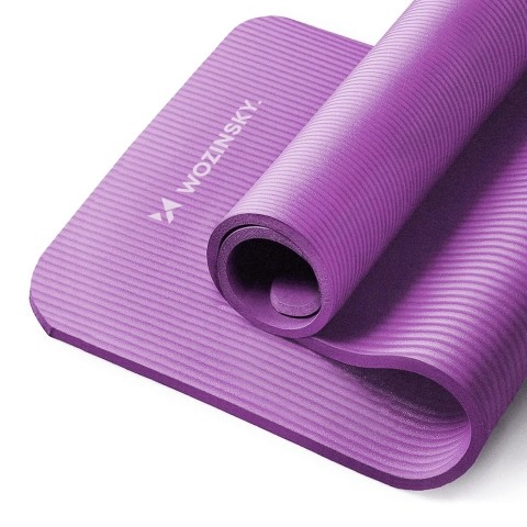 
Storas gimnastikos kilimėlis jogos pratimams, 183 x 61 x 1,5 cm - violetinis
