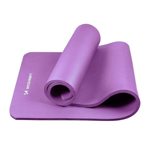 
Storas gimnastikos kilimėlis jogos pratimams, 183 x 61 x 1,5 cm - violetinis
