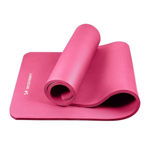 
Storas gimnastikos kilimėlis jogos pratimams, 183 x 61 x 1,5 cm - rožinis
