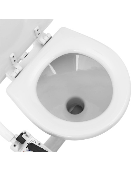 Stacionarus keraminis jachtos tualetas su rankiniu siurbliu 230 x 210 mm